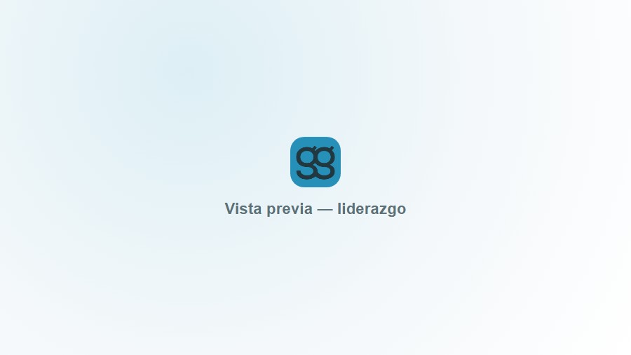 Vista de liderazgo